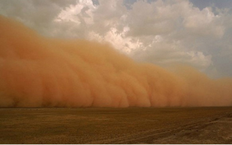 敦煌市將出現(xiàn)大風沙塵、降雪天氣過程，請注意防范！